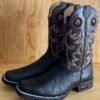 Bota Caballero Reyme Shoulder Negra suela negra-naranja - Imagen 3