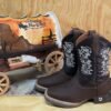 Bota Guerrero Niña 501 Rameado Choco - Imagen 3