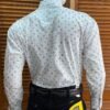 Camisa Caballero Mariscal Blanca Cuadros Negros - Imagen 3