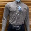 Camisa Caballero Mariscal Cafe Estampada