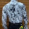 Camisa Caballero Old West Blanca Matiz Negro - Imagen 3