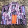 Camisa Dama Denver Print Violeta - Imagen 4