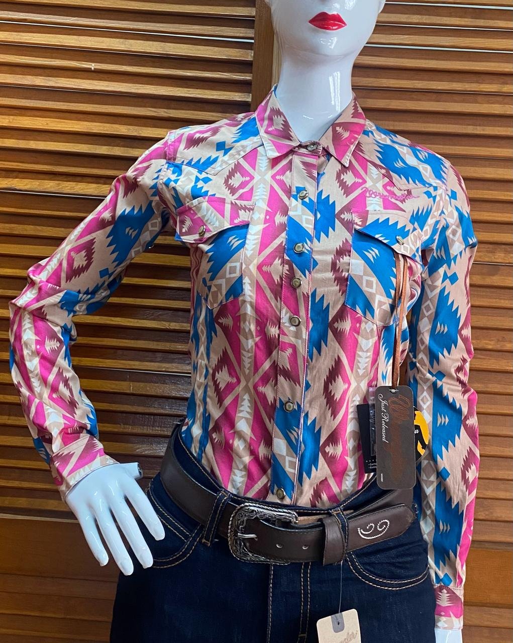 CAMISA DAMA WRANGLER TRIVAL 1