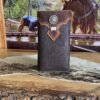Cartera Larga Cafe Detalle Camel