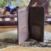Cartera Larga Cafe Detalle Pelo Herradura - Imagen 4
