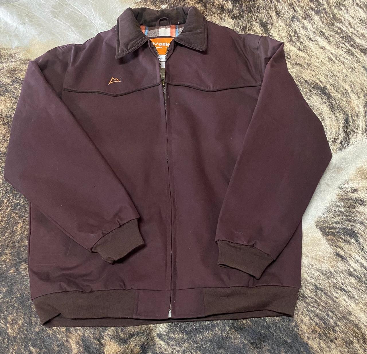 CHAMARRA CABALLERO DENVER LONA CAFE CUELLO PANA 1