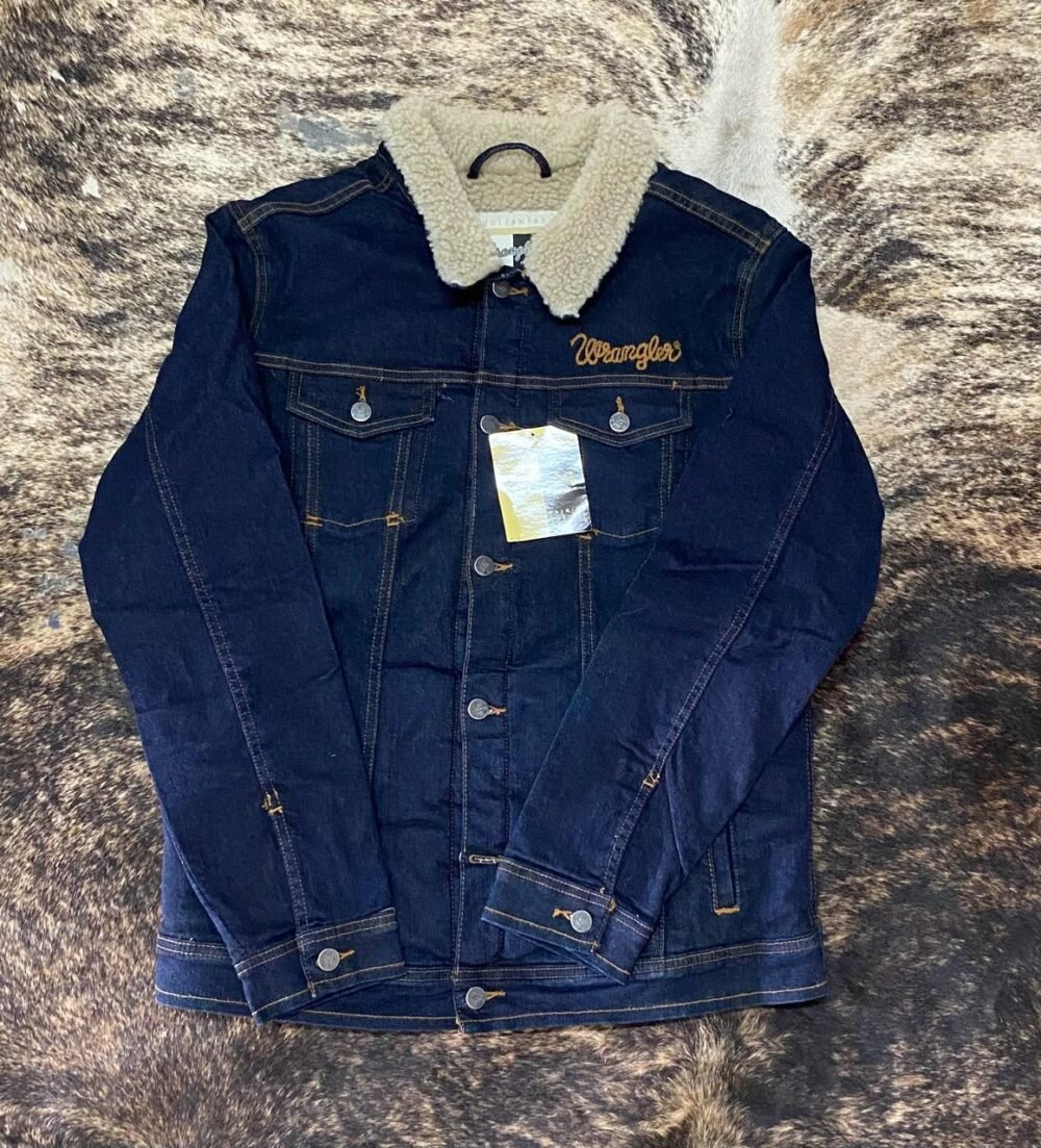 Chamarra Caballero Wrangler Mezclilla OBS