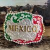 Hebilla Caballero Rectangular Mexico