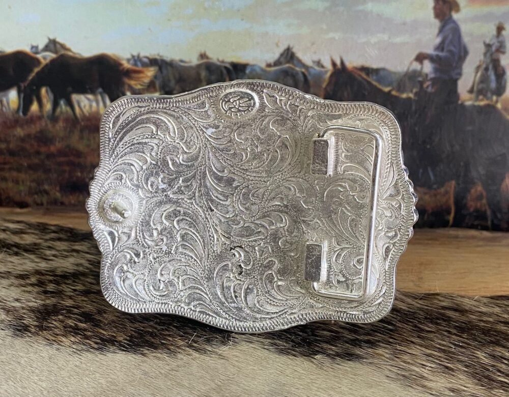 Hebilla Caballero Rectangular Mexico - Imagen 3