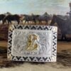 Hebilla Caballero Rectangular Plata Cala