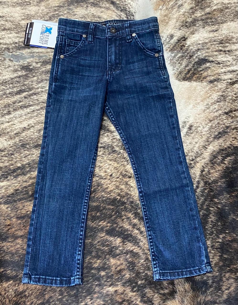 PANTALON NIÑO LEE AZUL DESLAVADO 3