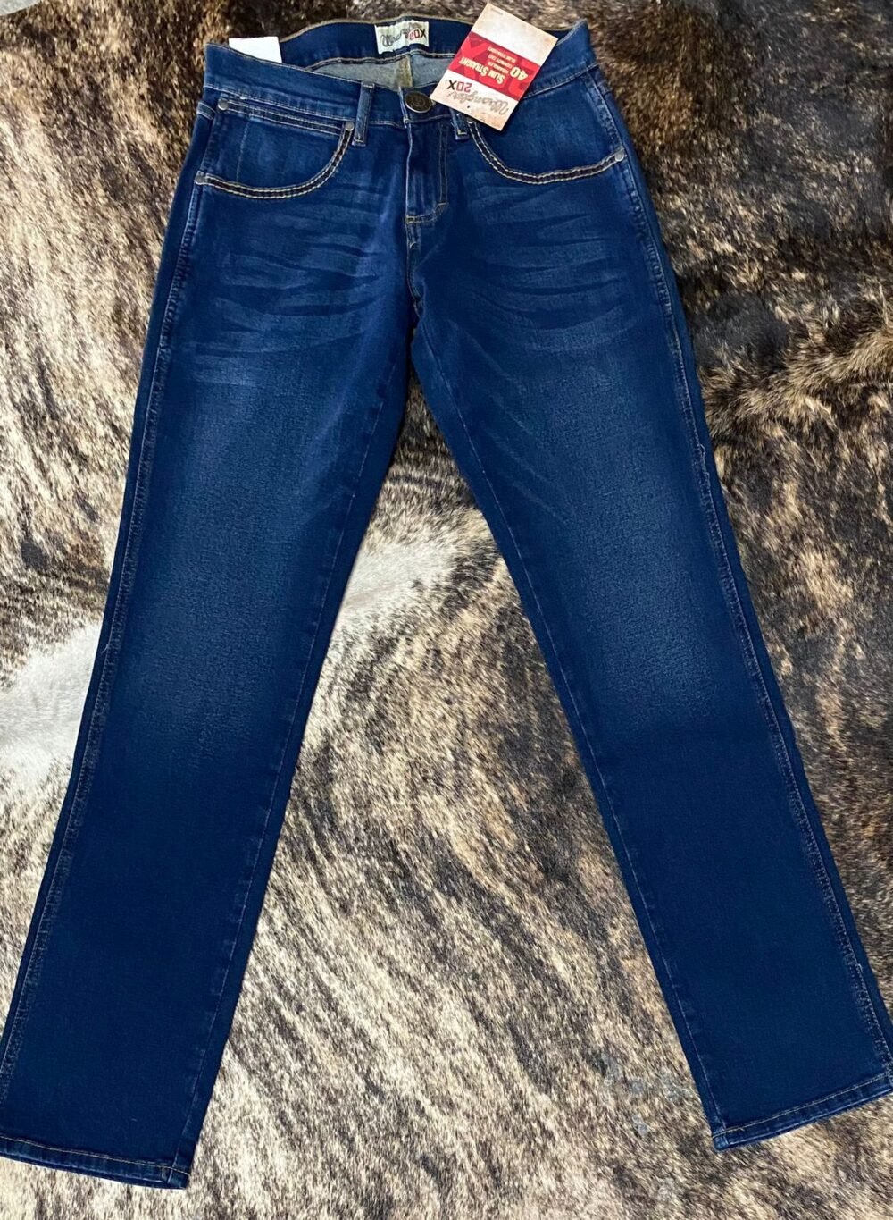 Pantalon Caballero Wrangler Azul 20X - Imagen 3