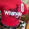 Playera Niño Manga Corta Roja Jinete
