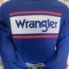 Playera Manga Larga Azul Letras - Imagen 2