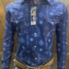 Camisa Caballero Wrangler W. S. Mezclilla