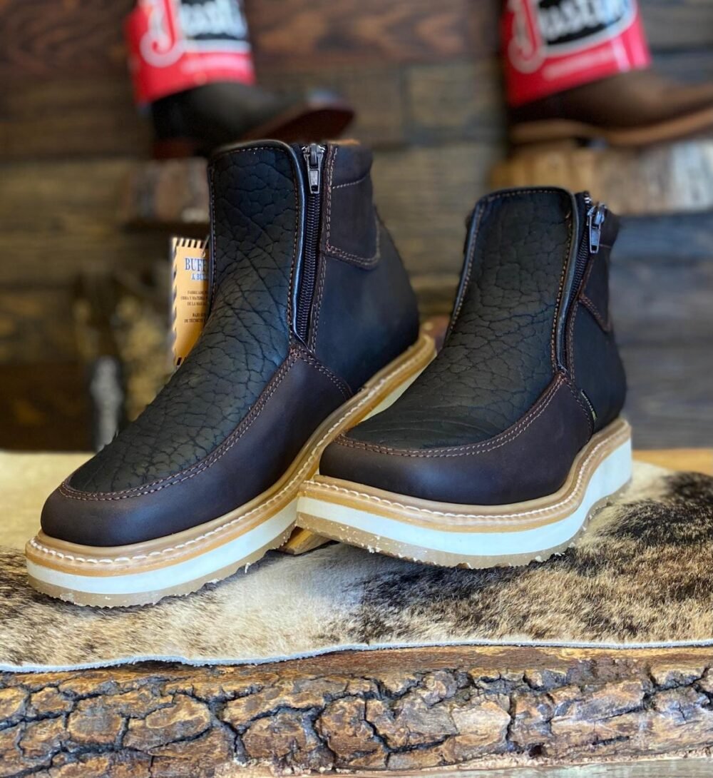 BOTIN JAR BOOTS CUELLO DE TORO BUCK CAFE