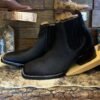 BOTIN CABALLERO VAQUERO PELO DE VACA - Imagen 2