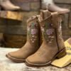 BOTA NIÑA JAR BOOTS AMIRA TABACO - Imagen 2